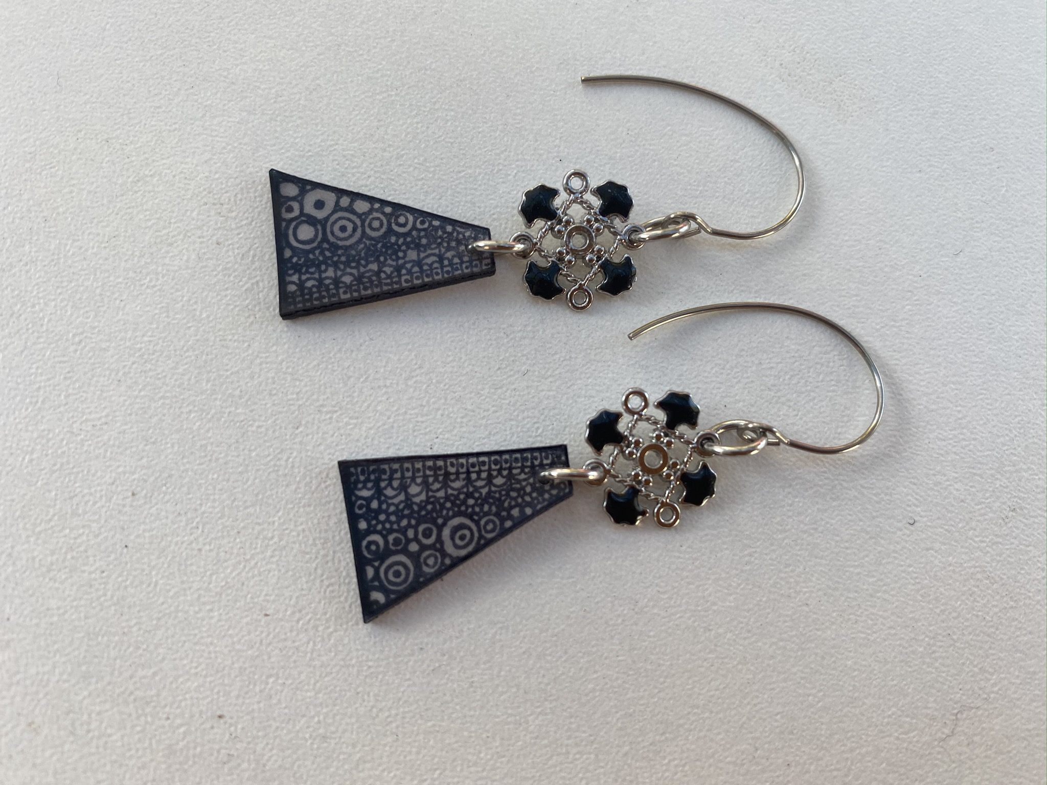 Boucles d’oreilles « dessin main » – Image 2