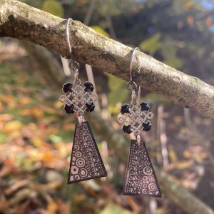 Boucles d’oreilles « dessin main »