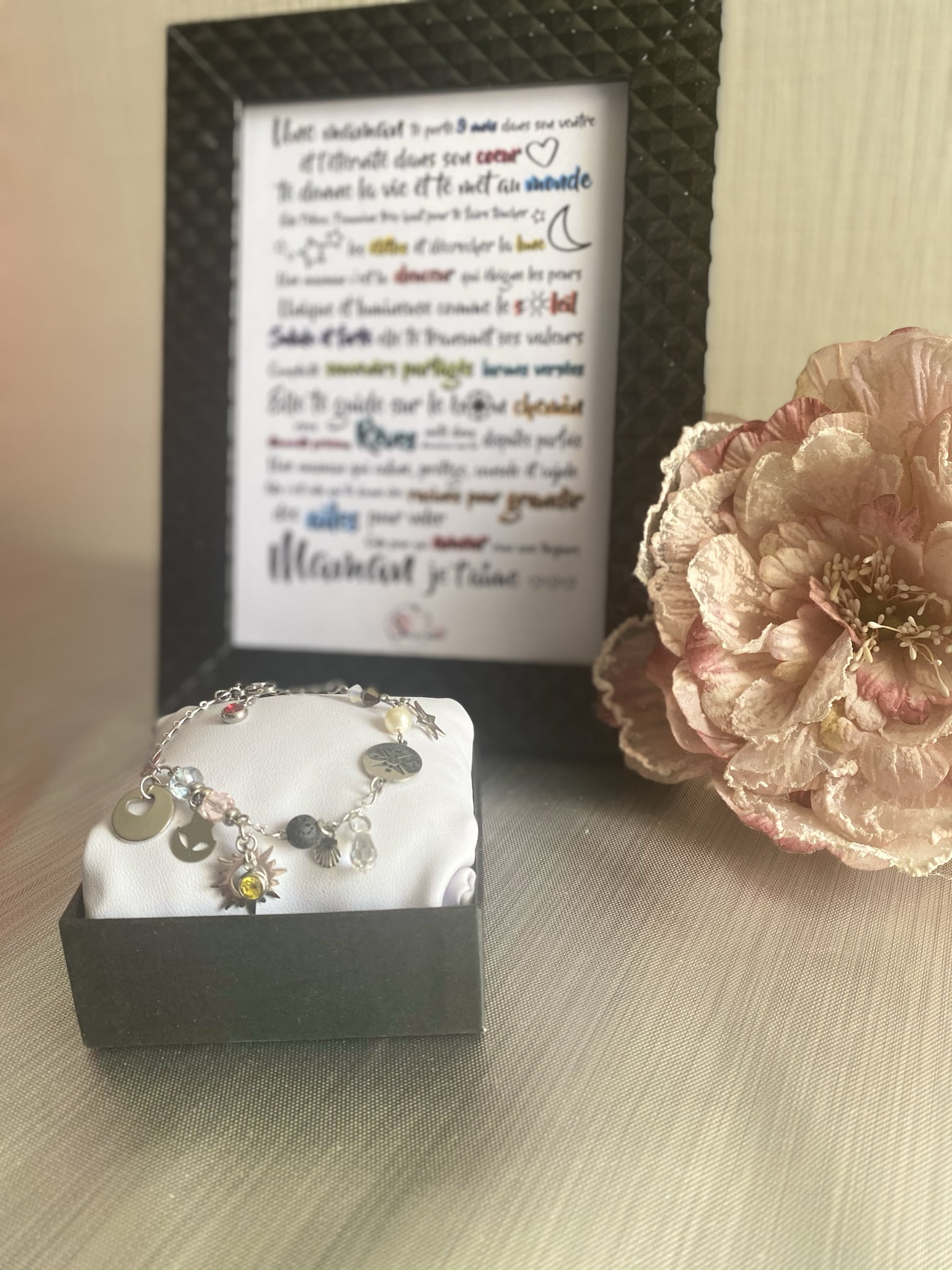 Bracelet à histoire "maman je t'aime" – Image 3