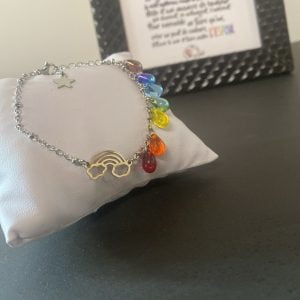Bracelet à histoire "Arc en ciel"