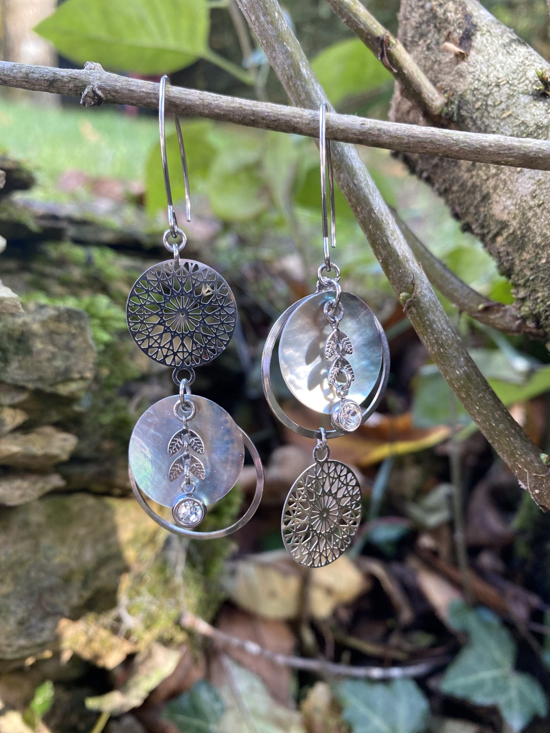 Boucles d'oreilles « papareil » libre comme l’air