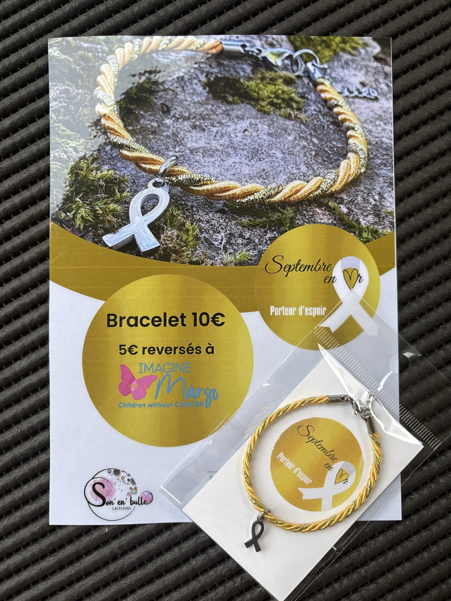 Bracelet « septembre en or » – Image 2